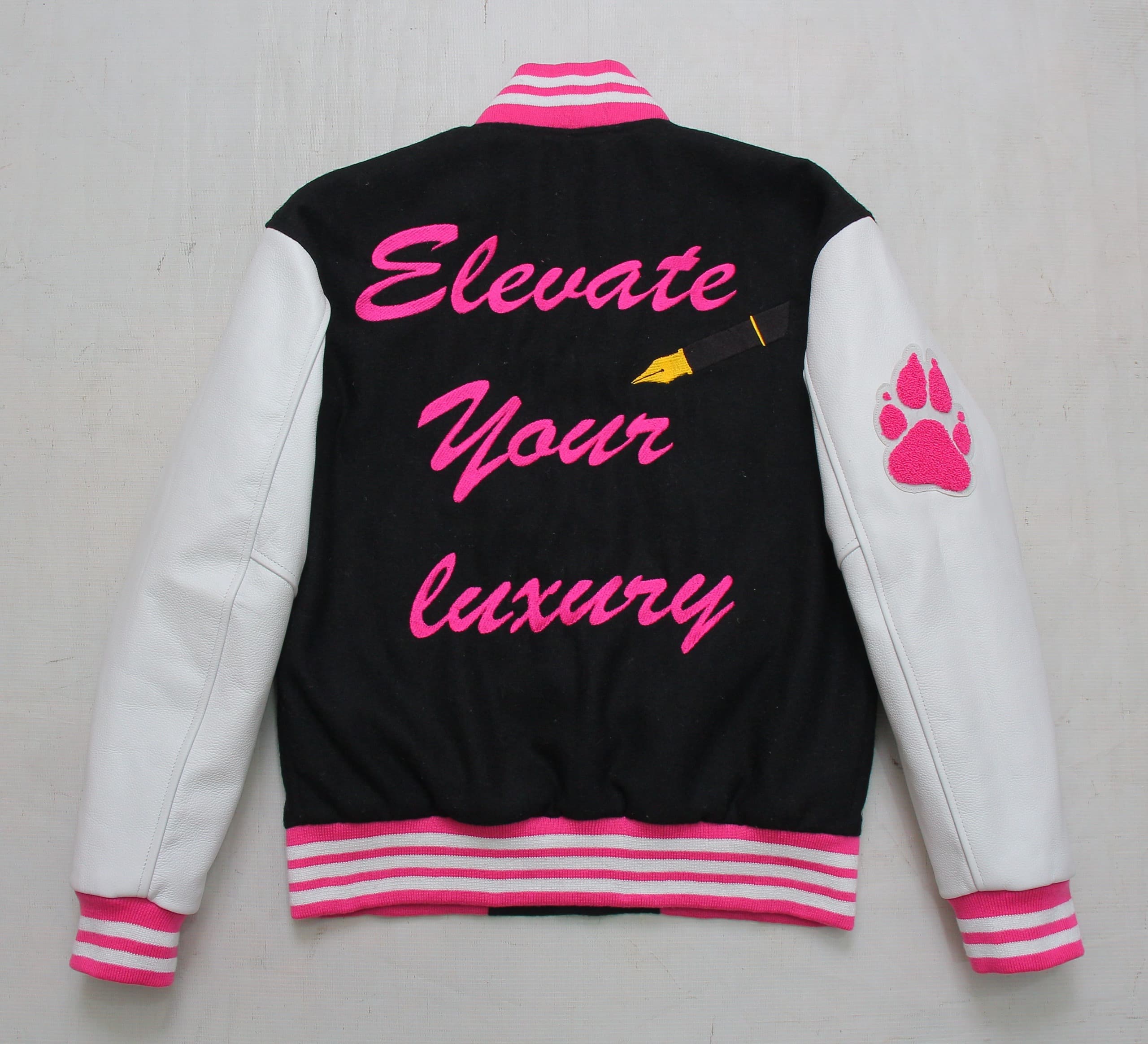 Personalized 20 Wool Leather Embroidered Varsity Jackets (As Discussed)