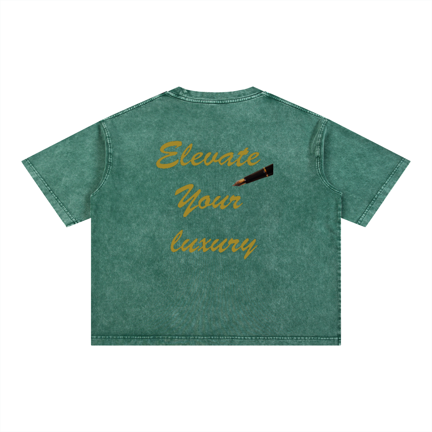 Mineral Wash Boxy Cotton T-Shirt