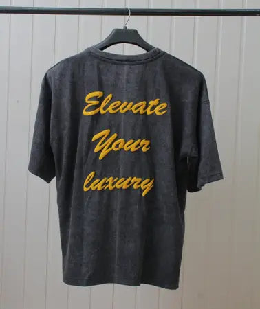 Personalized 12 Acid Washed DTF+Puff Print T-Shirts (As Discussed)