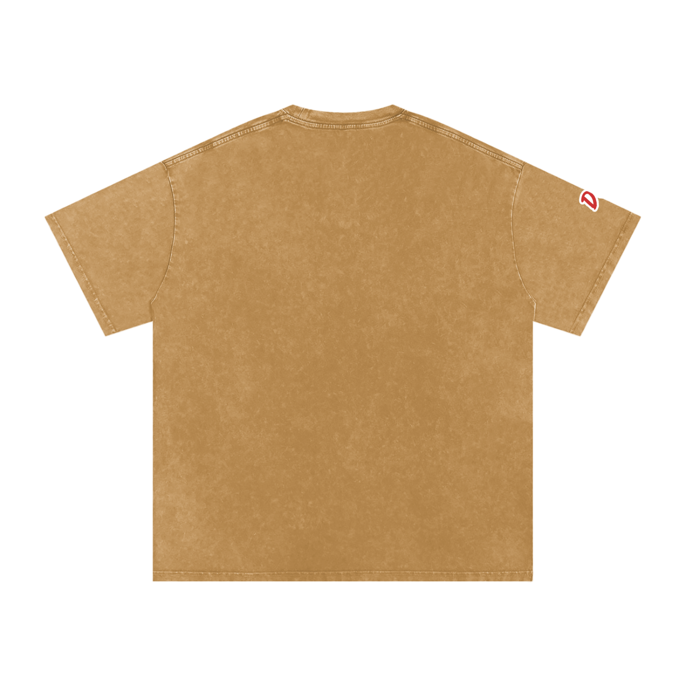Deluxuri Snow Washed Oversized Cotton T-Shirt