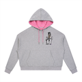 Contrast Drawstring Hoodie