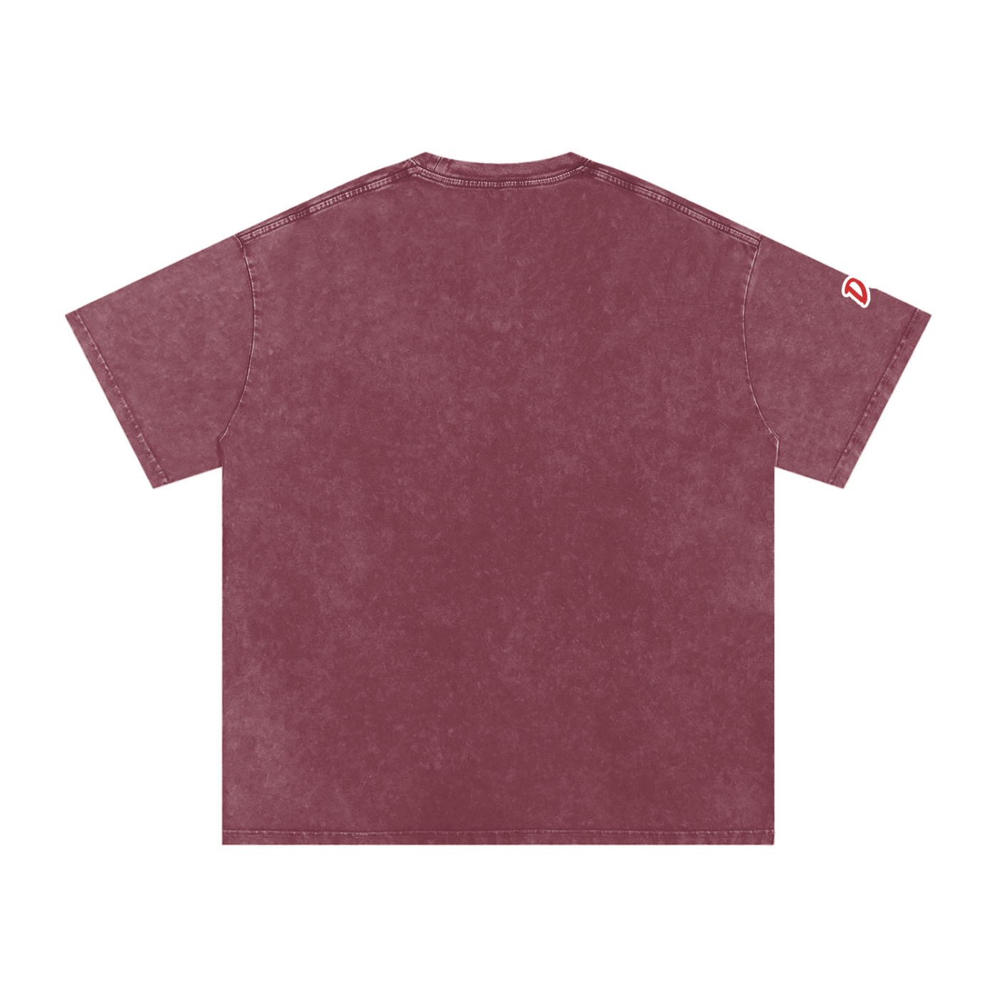 Deluxuri Snow Washed Oversized Cotton T-Shirt