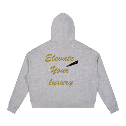 Contrast Drawstring Hoodie