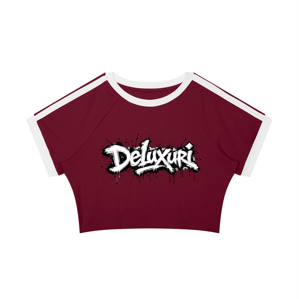 Deluxuri Women’s Crop T-Shirt