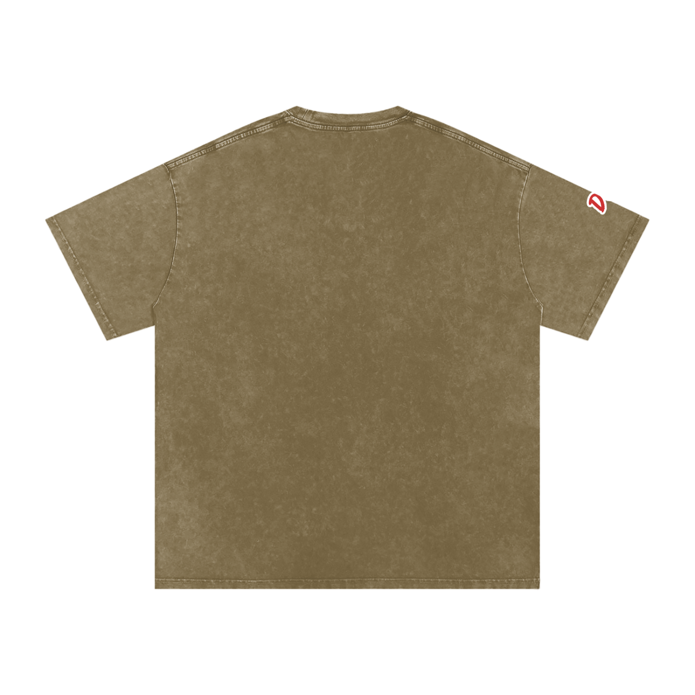 Deluxuri Snow Washed Oversized Cotton T-Shirt