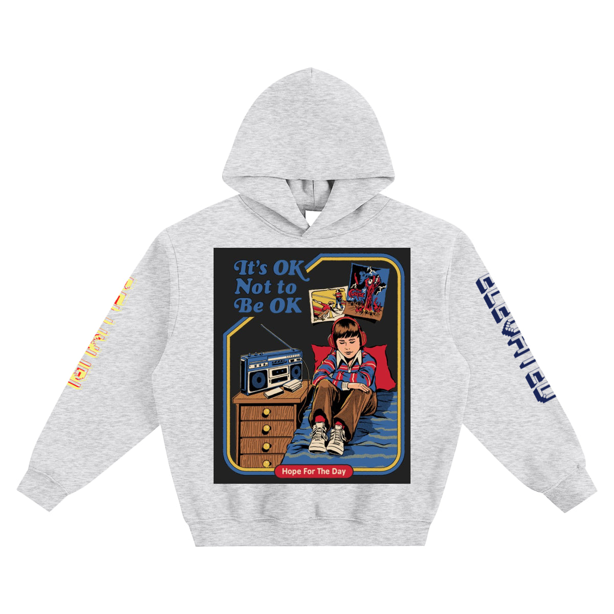 Fleeced Boxy Hoodie
