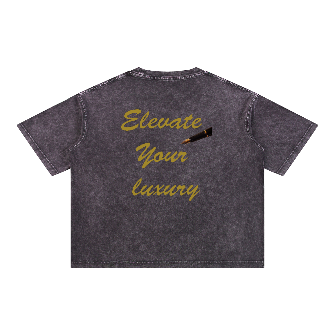 Mineral Wash Boxy Cotton T-Shirt