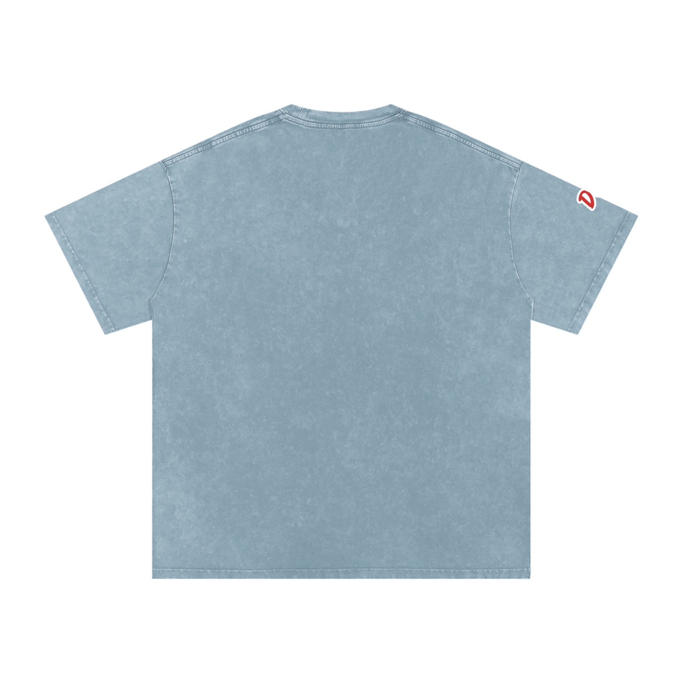 Deluxuri Snow Washed Oversized Cotton T-Shirt