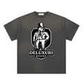 Deluxuri Sunfade Paint Splatter T-Shirt