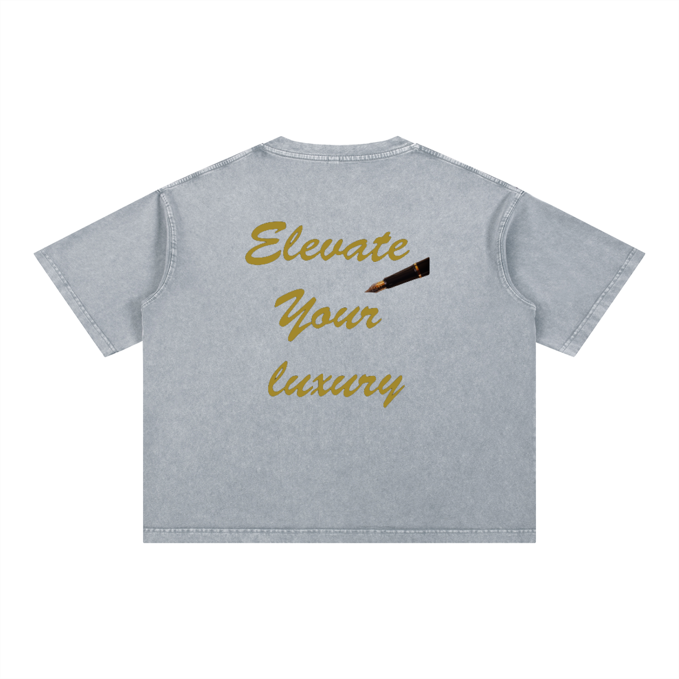 Mineral Wash Boxy Cotton T-Shirt