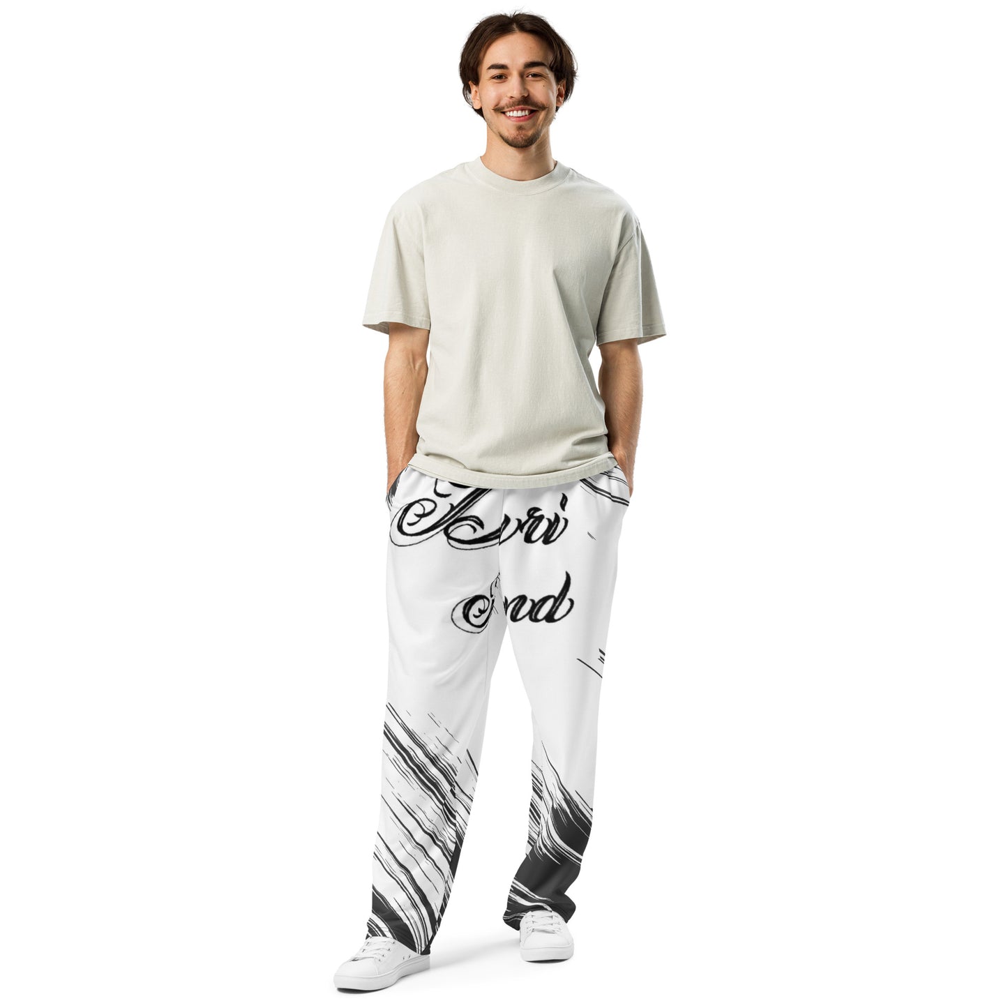 Wide-leg joggers