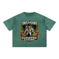Mineral Wash Boxy Cotton T-Shirt