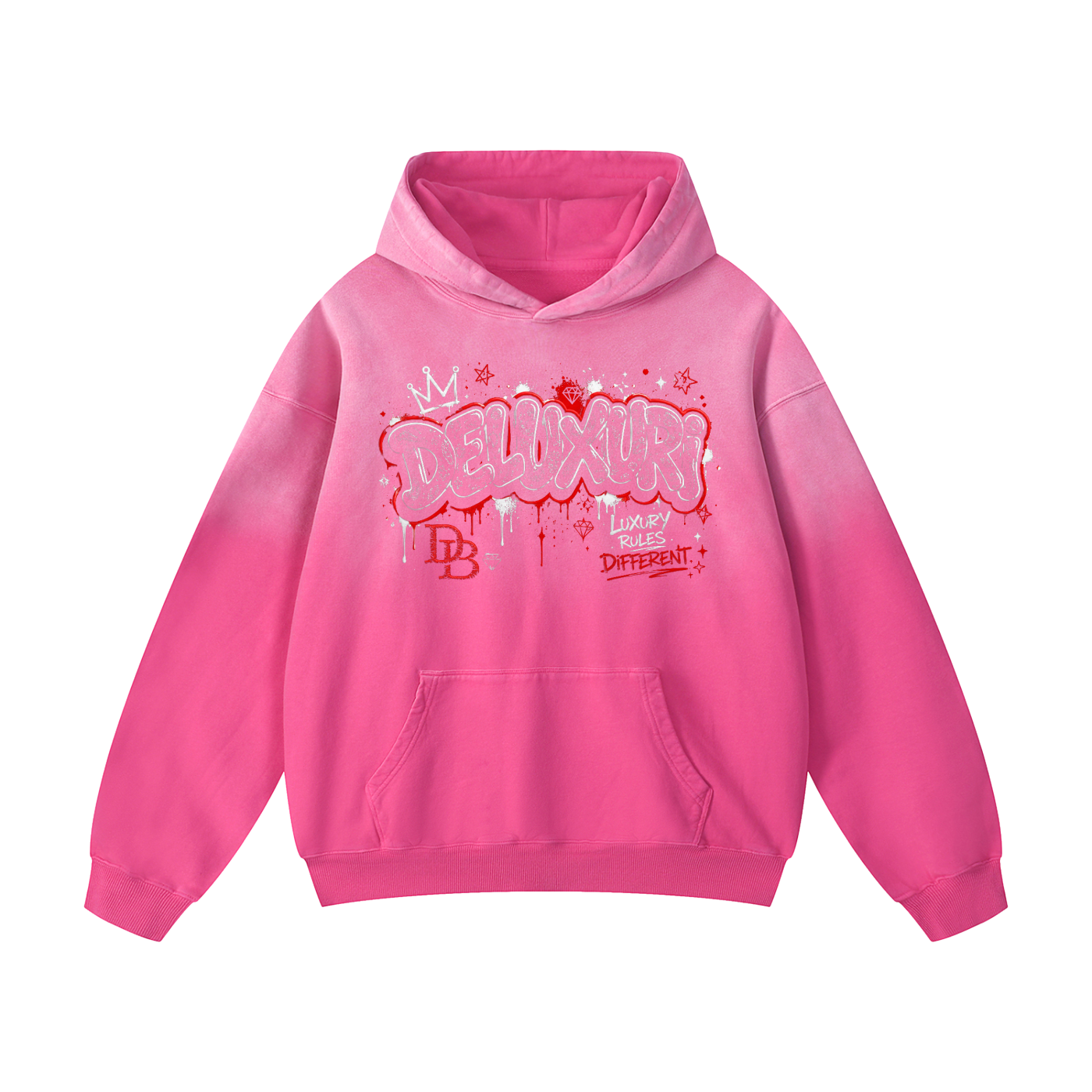 Deluxuri Sunfade Oversized Hoodie