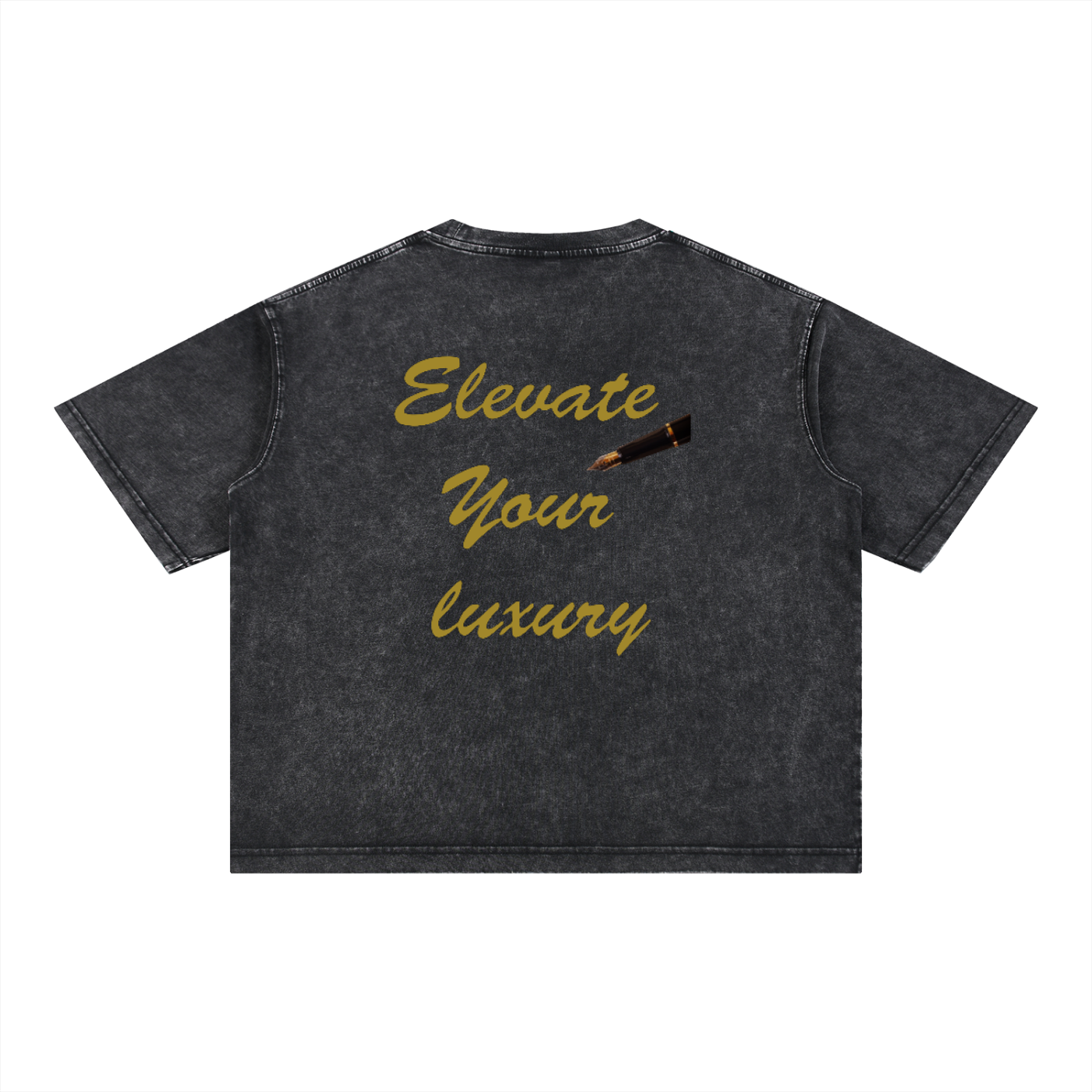 Mineral Wash Boxy Cotton T-Shirt