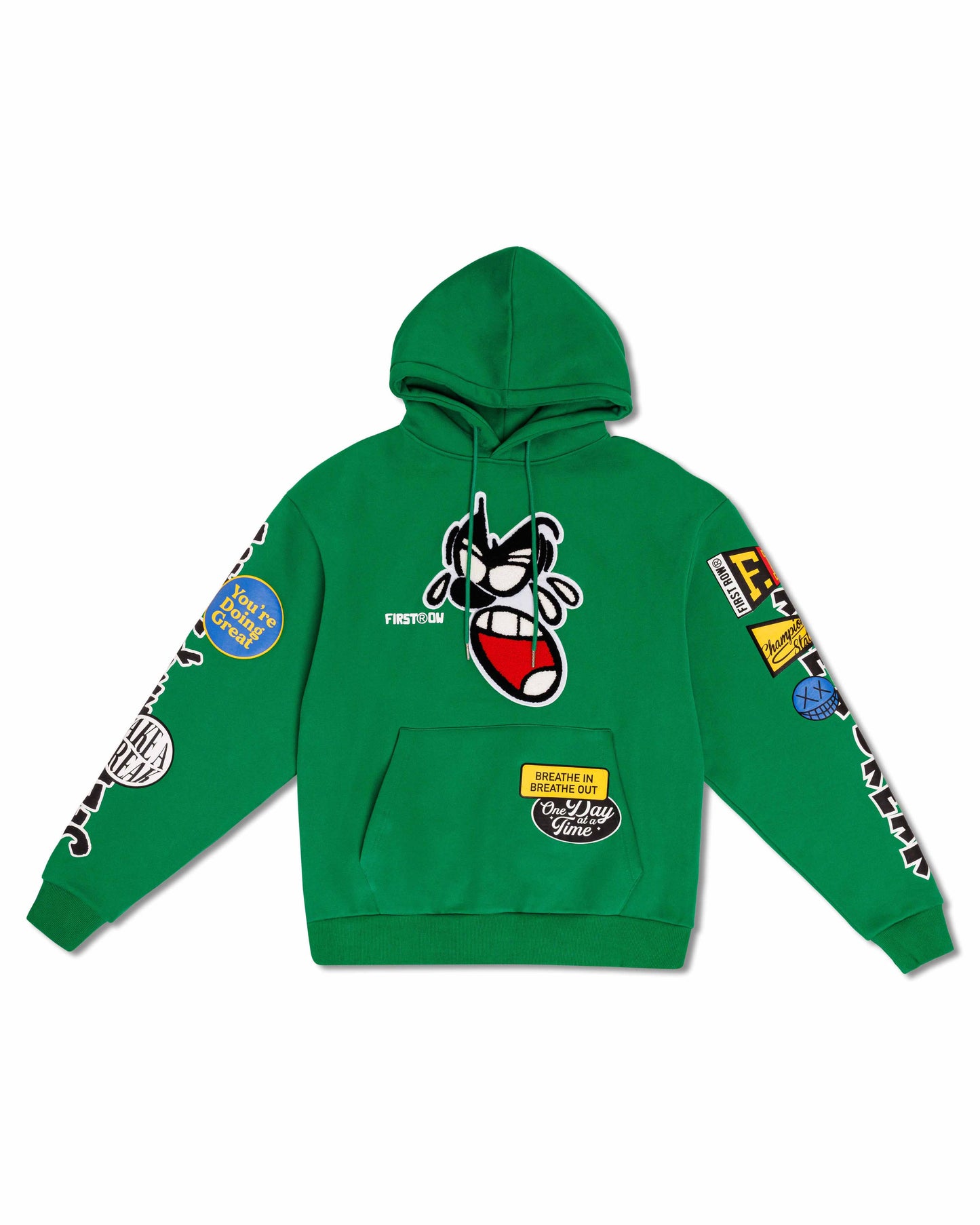 SPRING BREAK CHENILE PATCH GRAPHIC HOODIE