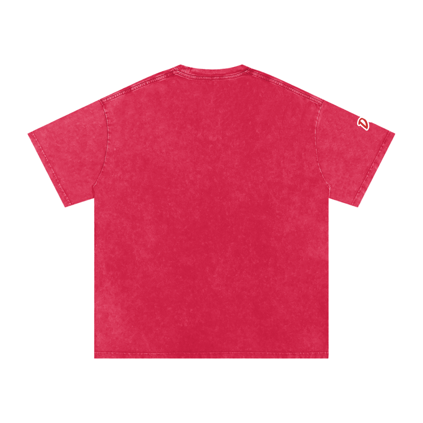 Deluxuri Snow Washed Oversized Cotton T-Shirt