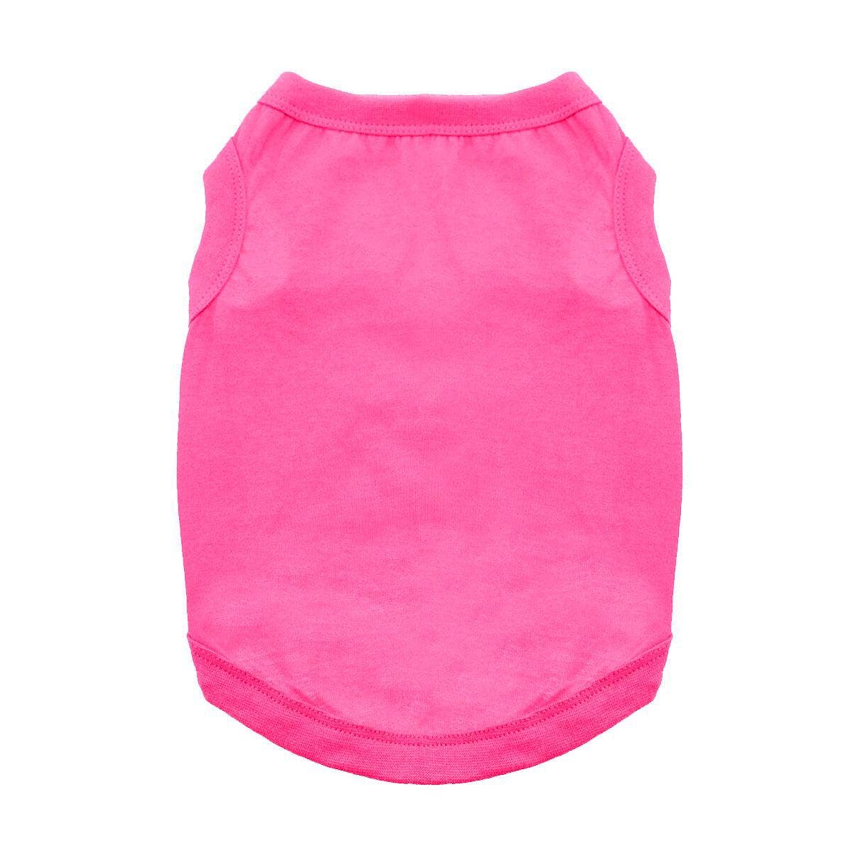 Cotton Dog Tank - Raspberry Sorbet