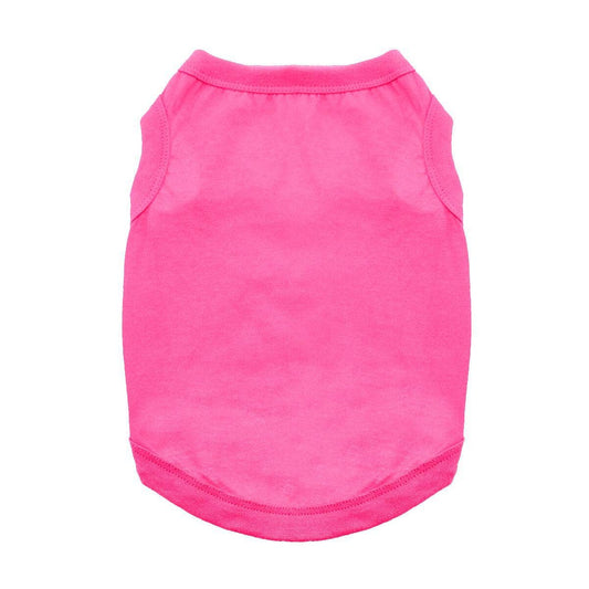 Cotton Dog Tank - Raspberry Sorbet