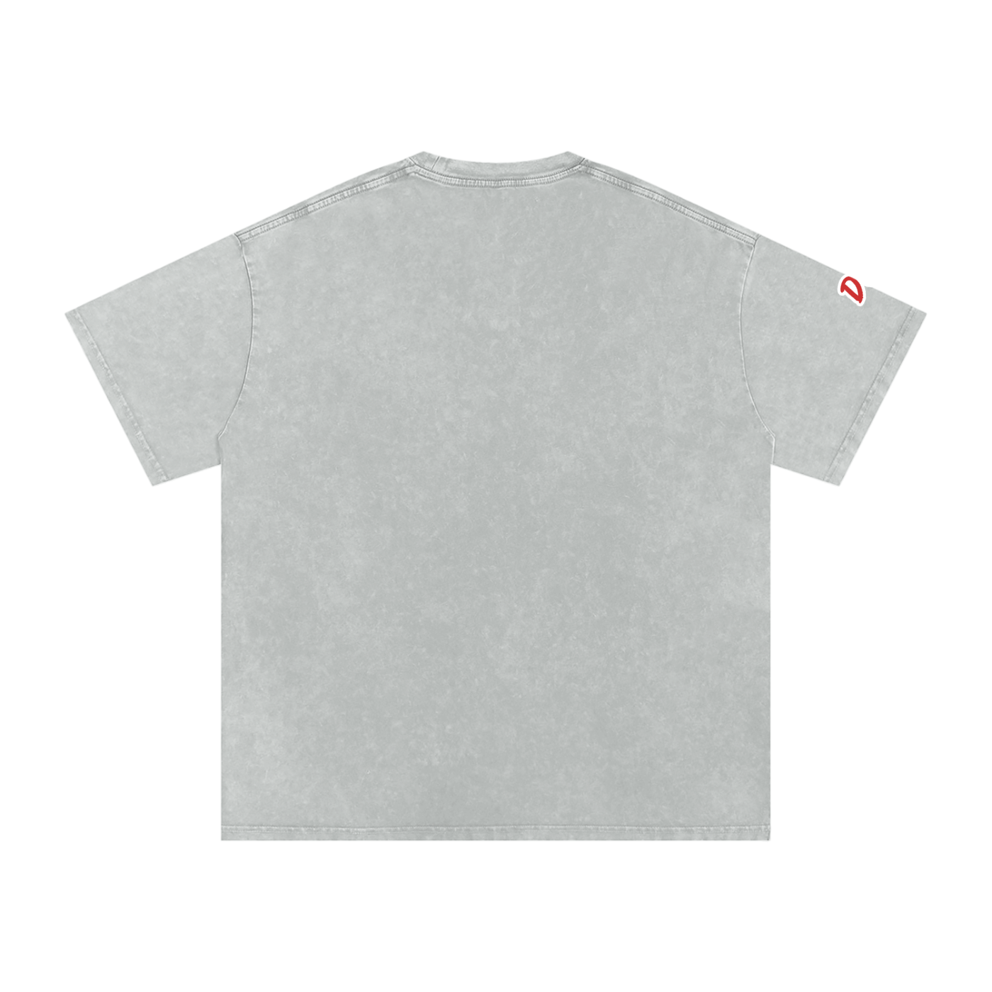 Deluxuri Snow Washed Oversized Cotton T-Shirt