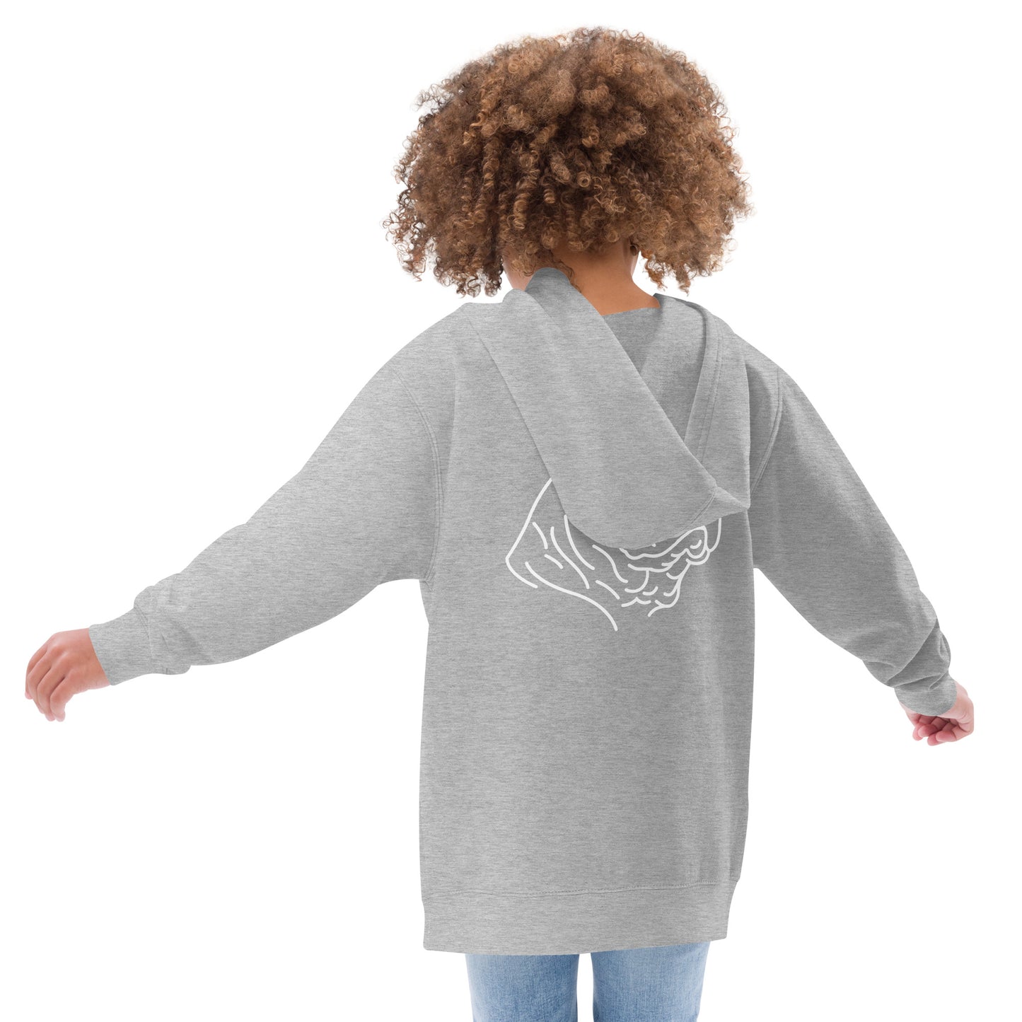 Kids fleece hoodie