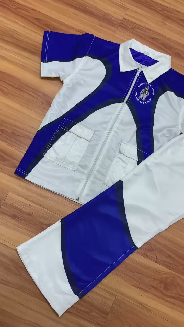 Deluxuri tracker style suit