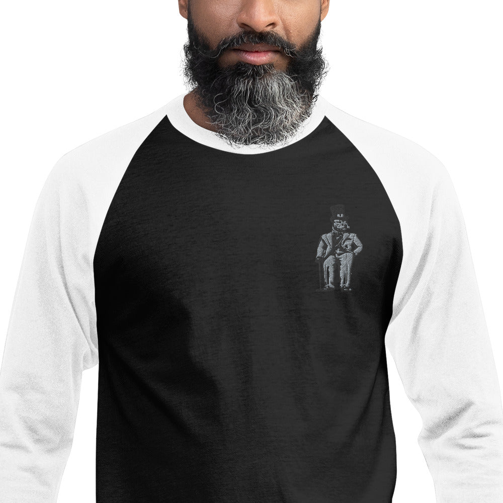 3/4 sleeve raglan shirt