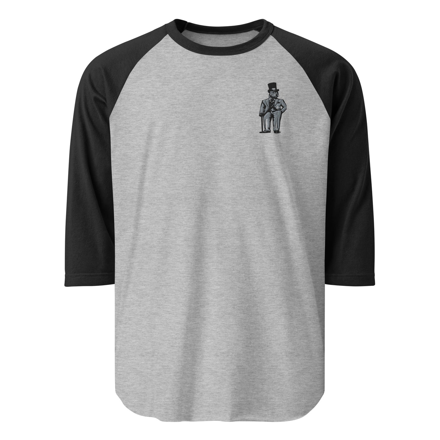 3/4 sleeve raglan shirt